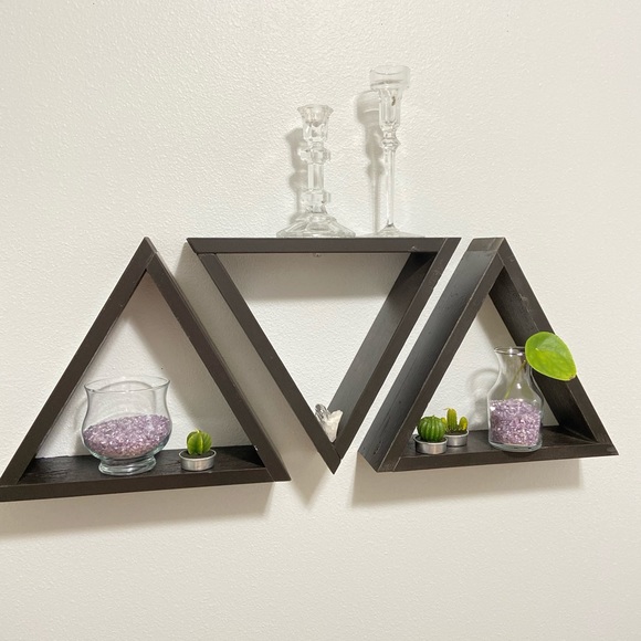 Geometric Wall Triangles - Picture 2 of 2